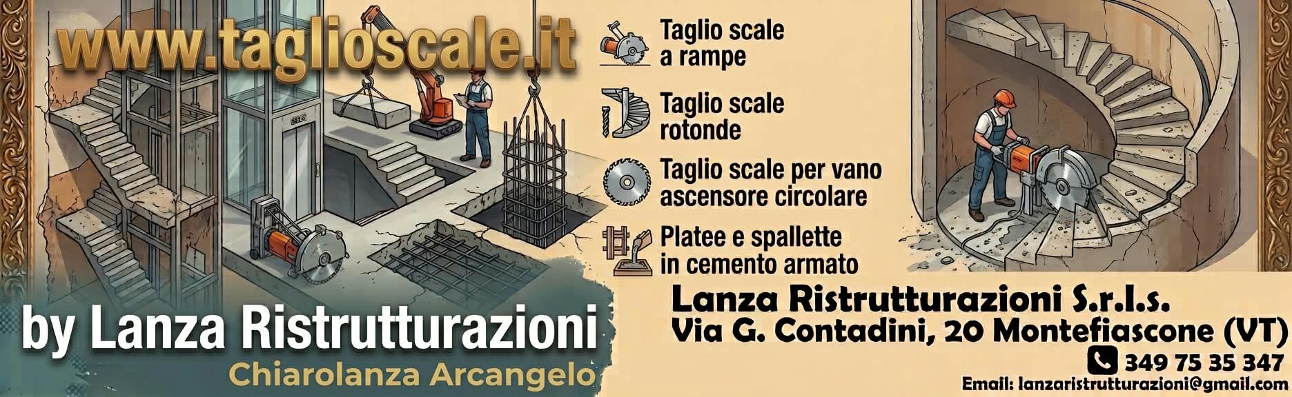 www.taglioscale.it by Lanza Ristrutturazioni S.r.l.s.